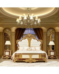 Curves & Carvings Bedroom Set- BED0258