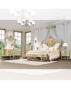Curves & Carvings Bedroom Set- BED0260