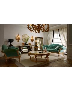 Curves & Carvings Neo-Classic Vintage Bengaluru Sofa - C&C SOF0153