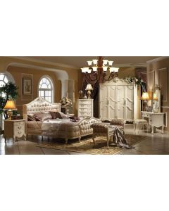 Curves & Carvings Bedroom Set- BED0205