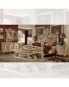 Curves & Carvings Bedroom Set- BED0258