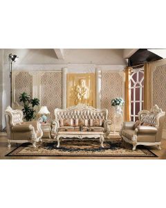 Curves & Carvings Royal Vintage Jaipur Sofa - C&C SOF0518