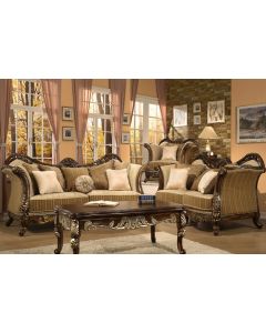 Curves & Carvings Classic Indian Traditional Carved Sofa - C&C SOF0625