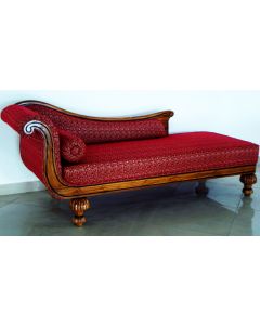 Curves & Carvings Traditional Teak Wood Couch Diwan - C&C SOF0637