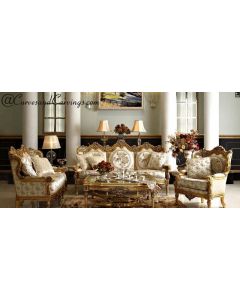 Curves & Carvings Signature Collection Sofa - C&C SOF0269