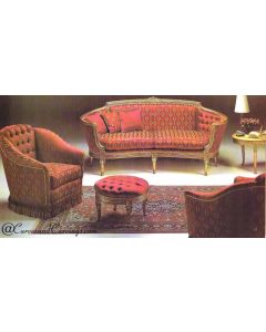 Curves & Carvings Classic Royal Italian Sofa - C&C SOF0321