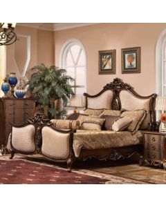 Curves & Carvings Teak Wood Bengaluru Luxury Bed- C&C BED0171